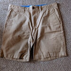 Original Penguin Flat Front Stretch Khaki shorts 32